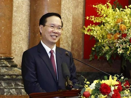 El presidente de Vietnam, Vo Van Thuong. (Fotografía: VNA)