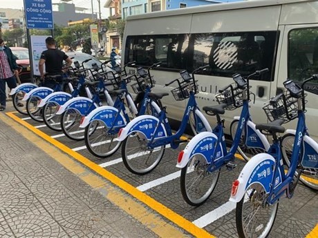 Da Nang lanzará servicio público de alquiler de bicicletas este mes. (Fotografía: VNA)