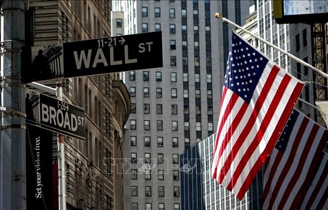 Edificio de la Bolsa de Nueva York en Wall Street, Estados Unidos. (Foto: AFP/VNA)
