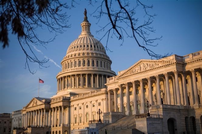 El Capitolio de los Estados Unidos en Washington. (Fotografía: AFP/VNA)