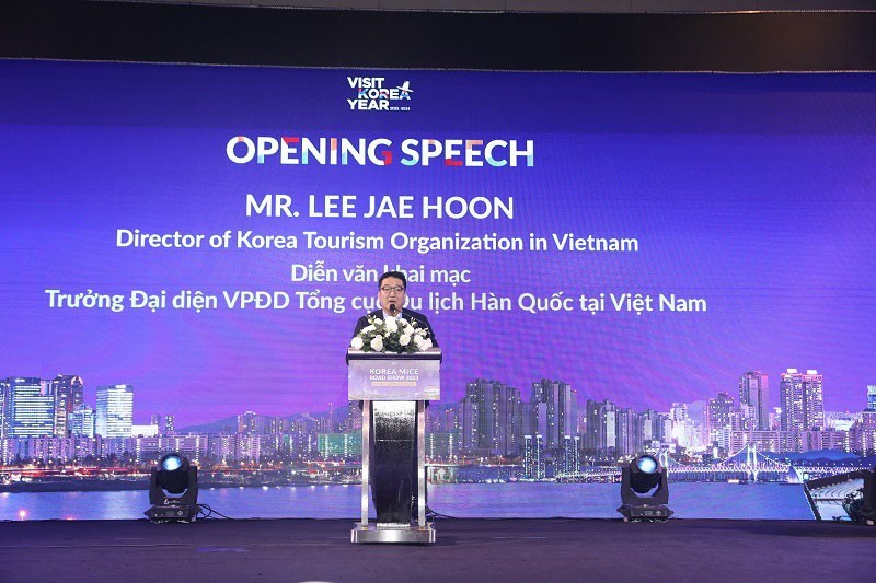 El jefe de la KTO Vietnam, Lee Jae Hoon, en el evento.