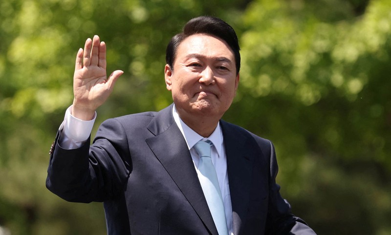 El presidente de Corea del Sur, Yoon Suk Yeol. (Fotografía: Reuters)