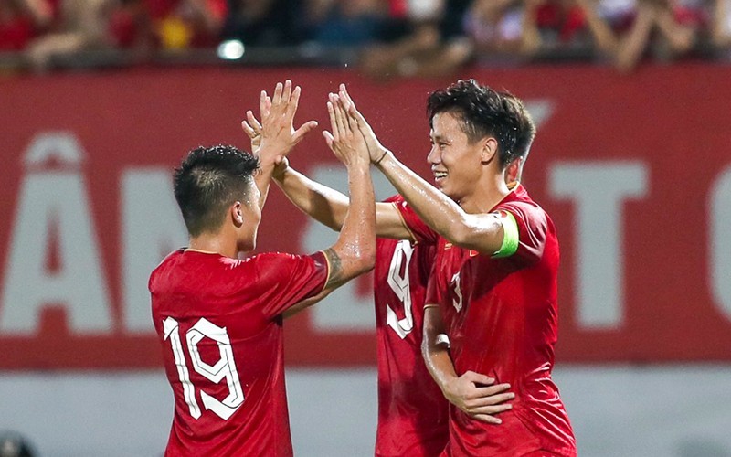 La selección vietnamita ganó dos partidos amistosos por fechas de FIFA de junio. (Fotografía: VFF)