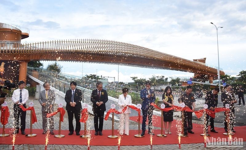 Inauguran en Da Nang puente de amistad Vietnam-Japón.