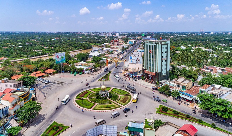 Una esquina de la provincia de Tien Giang. (Fotografía: baodautu.vn)