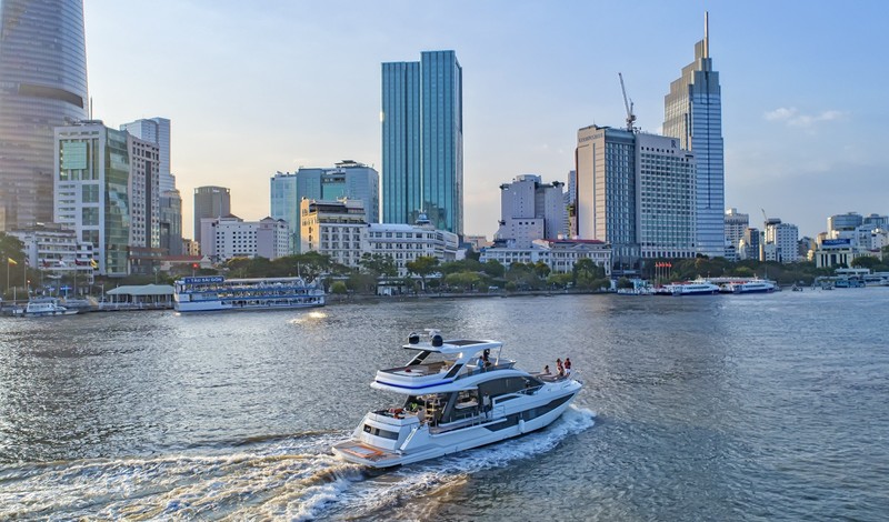 Turismo fluvial en Ciudad Ho Chi Minh. (Fotografía: sggp.org.vn)