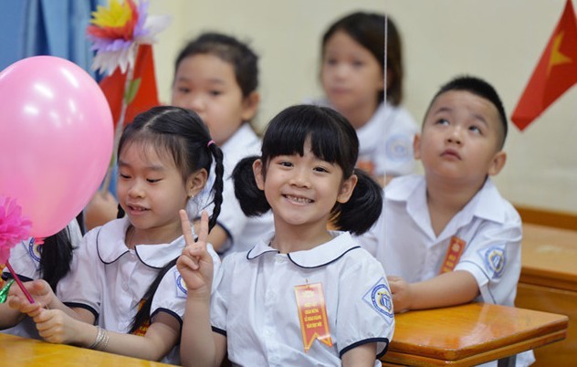 Vietnam impulsa la recopilación de las opiniones de los niños. (Fotografía: VNA)
