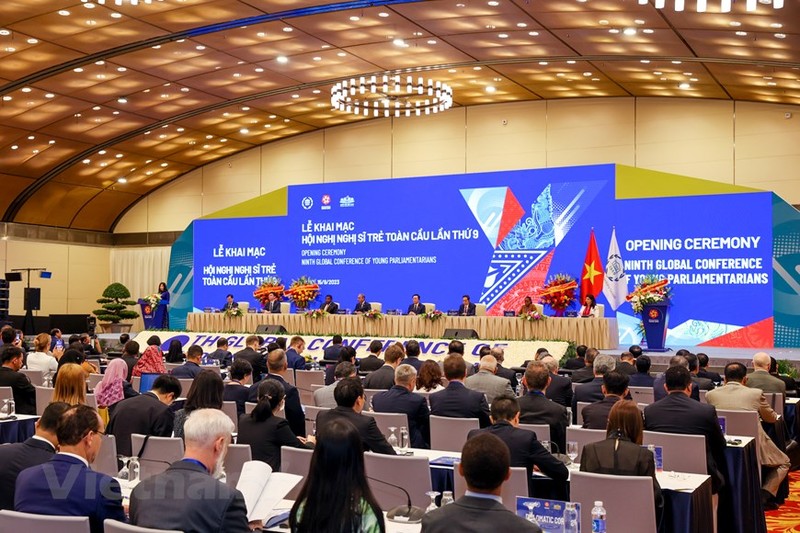 Panorama de la inauguración de la Conferencia. (Fotografía: VNA)