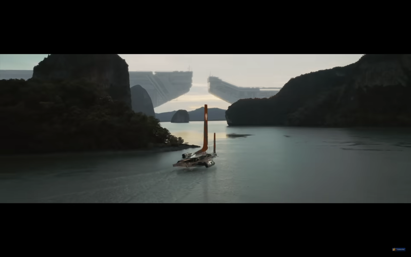 Aparece bahía de Ha Long enel tráilar de la película "The Creator" de Hollywood.