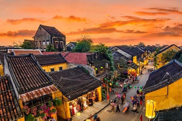 Un rincón del centro de la antigua ciudad de Hoi An. (Foto:VNA)