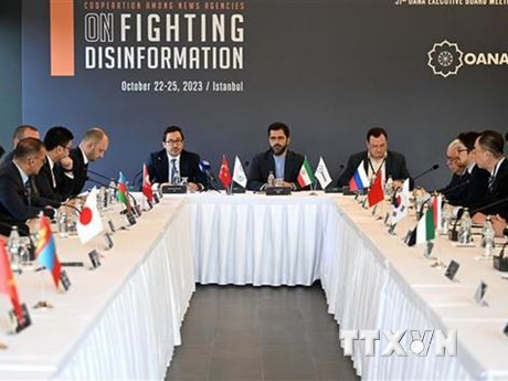 En la reunión. (Fotografía: Agencia Anadolu)