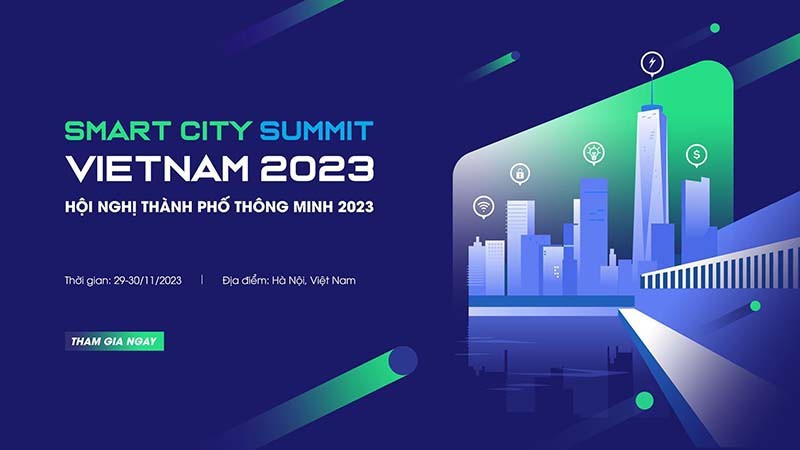 Celebrarán en Hanói Cumbre de Ciudades Inteligentes de Asia 2023.