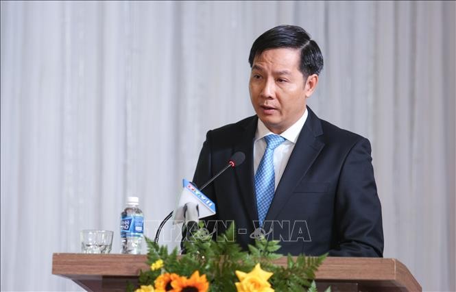 Secretario del Partido Comunista de Vietnam en Tay Ninh y presidente del Consejo Popular local, Nguyen Thanh Tam. (Fotografía: VNA)
