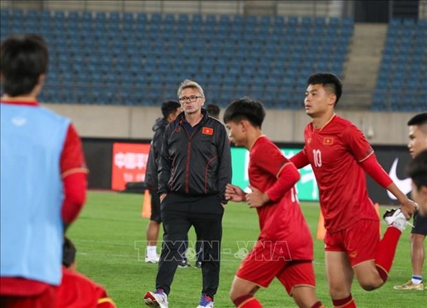 El entrenador francés de la selección vietnamita de fútbol Philippe Troussier. (Fotografía: VNA)