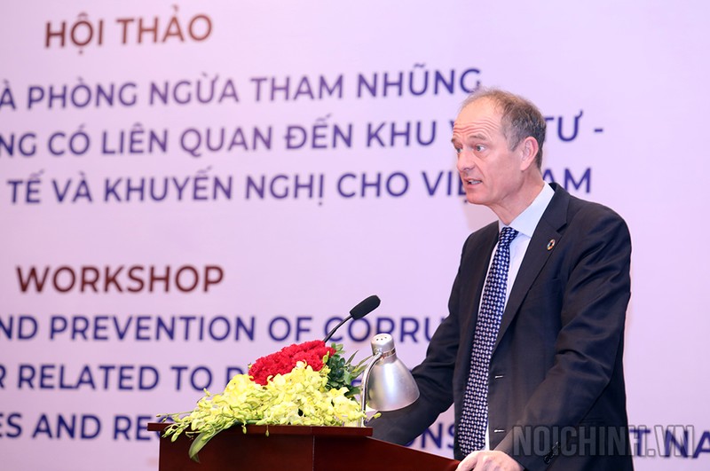 Patrick Haverman, interino representante residente del Programa de las Naciones Unidas para el Desarrollo en Vietnam. (Fotografía: noichinh.vn)