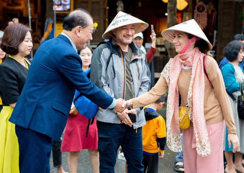 Aumenta número de turista a Quang Nam en ocasión del Año Nuevo.