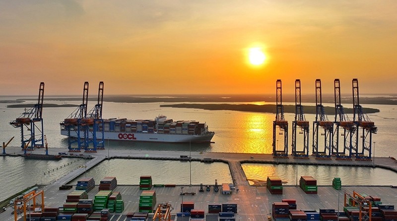 El puerto internacional de Gemalink. (Fotografía: VNA)