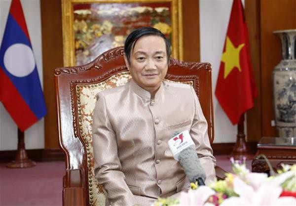 El embajador de Vietnam en Laos, Nguyen Ba Hung. (Fotografía: VNA)
