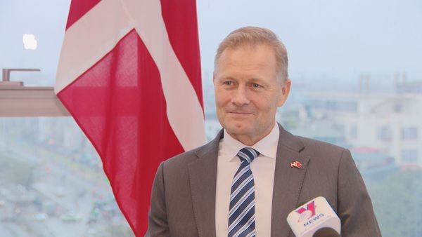 El embajador de Dinamarca en Vietnam, Nicolai Prytz. (Fotografía: VNA)