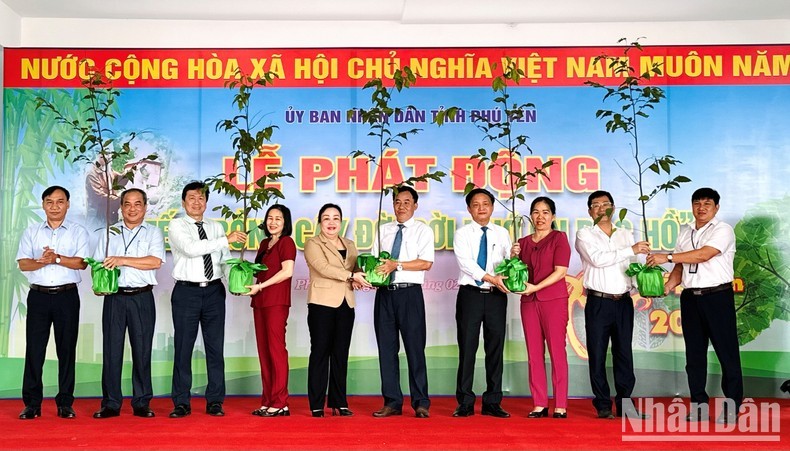 Lanzan en provincia de Phu Yen campaña de siembra de árboles.