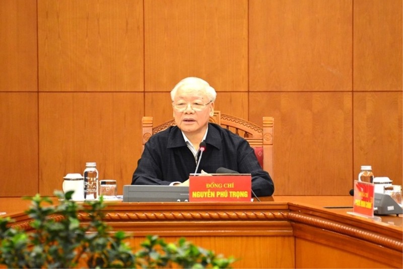 El secretario general del PCV, Nguyen Phu Trong. (Fotografía: VNA)