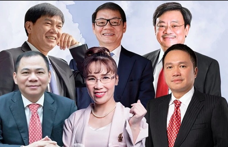 Seis empresarios vietnamitas entre los billonarios de la lista de Forbes.