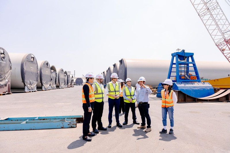 Turbinas eólicas hechas en Vietnam serán instaladas en proyecto surcoreano. (Fotografía: VNA)