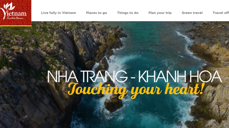 Sitio de promoción turística vietnam.travel entre los mejores de la región