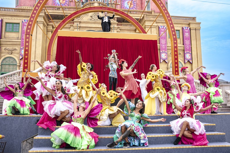 Espectáculo de circo de clase mundial en Sun World Ba Na Hills deleitará a turistas. (Fotografía: suckhoevadoisong.vn)