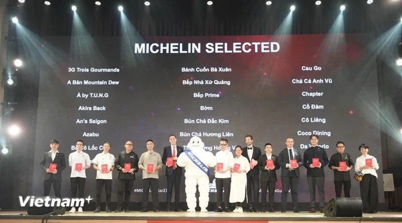 Productos vietnamitas honrados por la Guía MICHELIN en junio de 2023. (Fotografía: VNA)