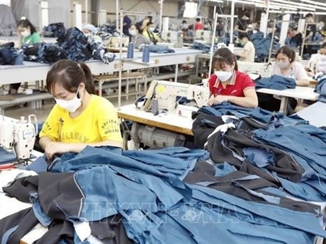 Sector de confección y textiles ha sido una fortaleza de Vietnam (Fotografía: VNA)