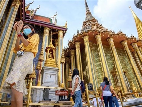 Turistas en Bangkok, Tailandia (Fotografía: AFP/VNA)