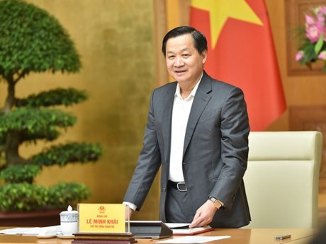 El viceprimer ministro de Vietnam Le Minh Khai (Fotografía:VNA)