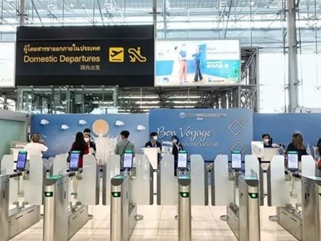 Tailandia permite identificación digital para abordar vuelos nacionales (Fotografía:VNA)