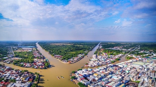 Áreas urbanas del Delta del Mekong de Vietnam buscan adaptarse al cambio climático