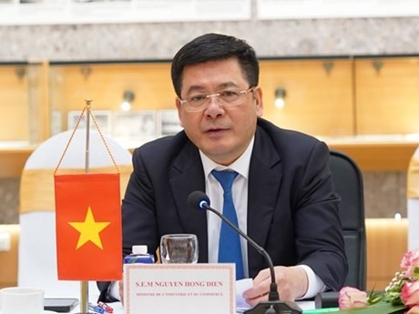 El ministro de Industria y Comercio, Nguyen Hong Dien. (Foto: VNA)
