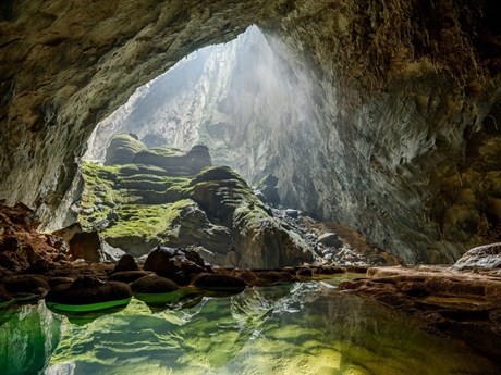 La gruta de Son Doong, en la provincia de Quang Binh (Foto: VNA)