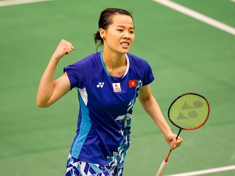 La badmintonista femenina número uno de Vietnam, Nguyen Thuy Linh, (Foto: thanhnien.vn)