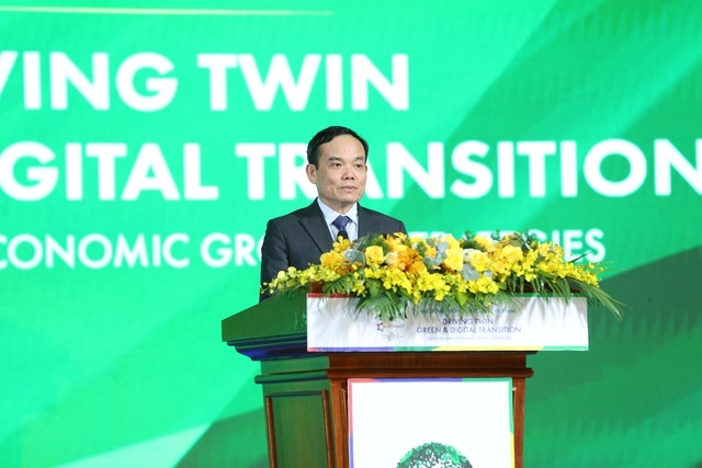 El viceprimer ministro vietnamita, Tran Luu Quang, en el evento (Foto: baochinhphu.vn)
