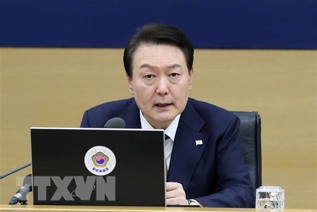 El presidente de Corea del Sur, Yoon Suk-yeol (Foto: Yonhap/VNA)