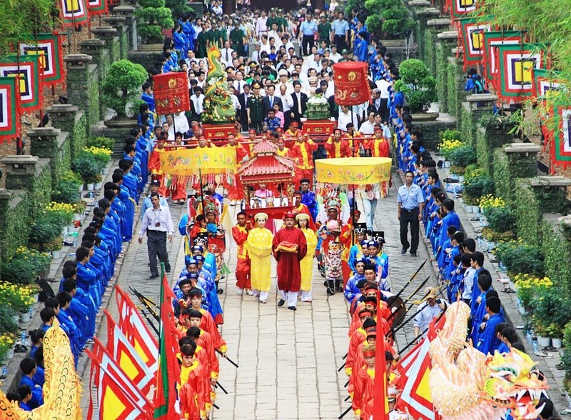 Festival del Templo Hung (Foto: baotainguyenmoitruong.vn)