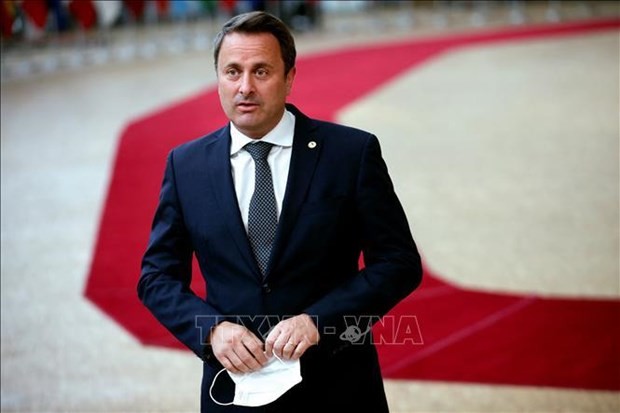 El primer ministro de Luxemburgo, Xavier Bettel (Foto: AFP/ VNA)