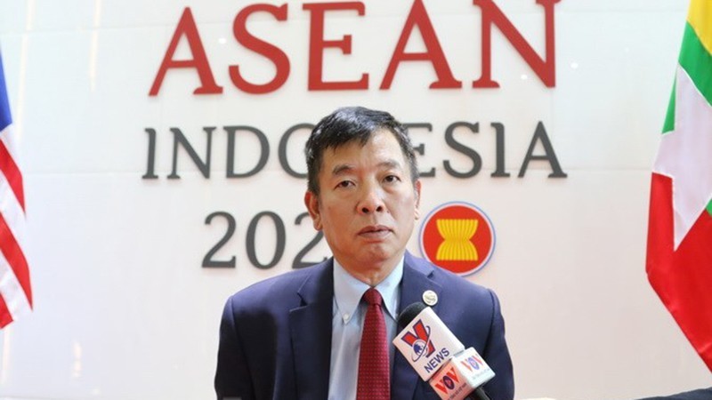El embajador Vu Ho, jefe interino de la Reunión de Alto Nivel de Asean (Foto: VNA)