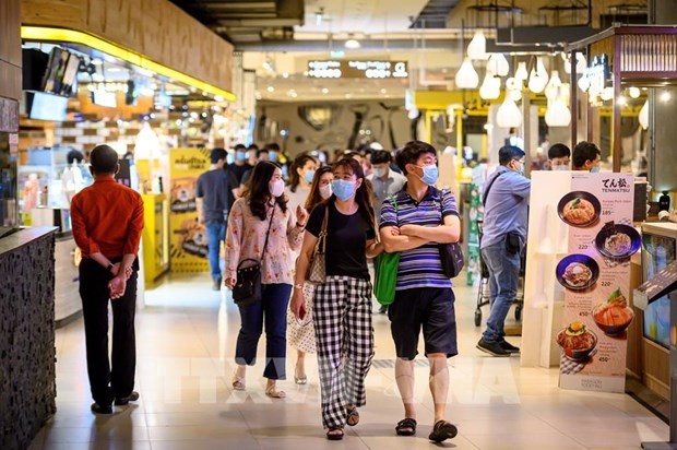 En un centro comercial de Tailandia (Foto: AFP/VNA)