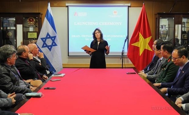 La Embajada de Vietnam en Israel, en colaboración con la Cámara de Comercio Israel-Asia, llevó a cabo el 22 de marzo de 2022 la ceremonia de apertura de la Cámara de Comercio Israel-Vietnam. (Foto:VNA)