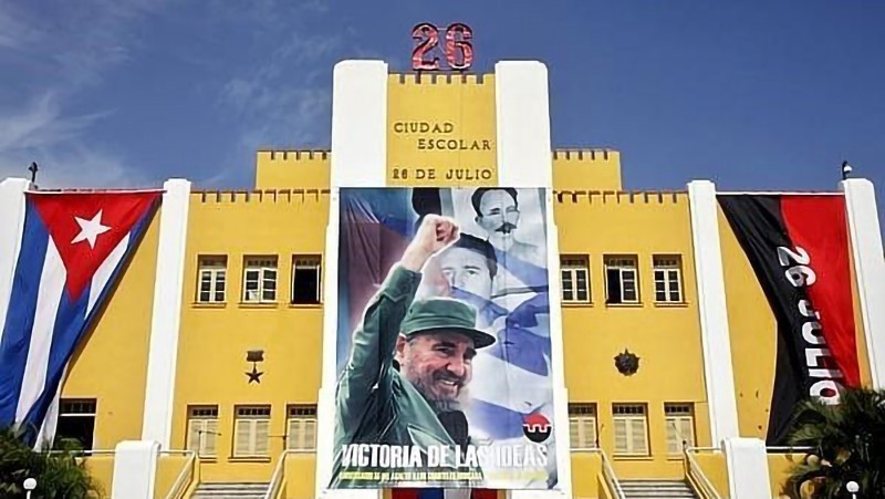 El Cuartel Moncada, un monumento a la Revolución Cubana. (Foto: Telesurtv.net)