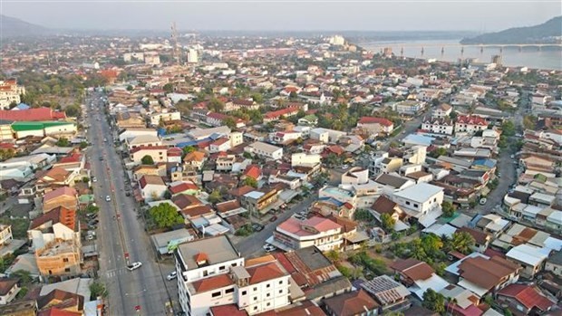 Escena de la ciudad laosiana de Pakse (Foto:VNA)