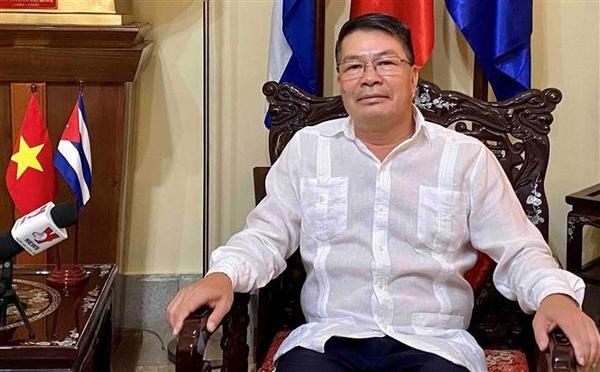 El embajador de Vietnam en Cuba, Le Thanh Tung (Foto: VNA)