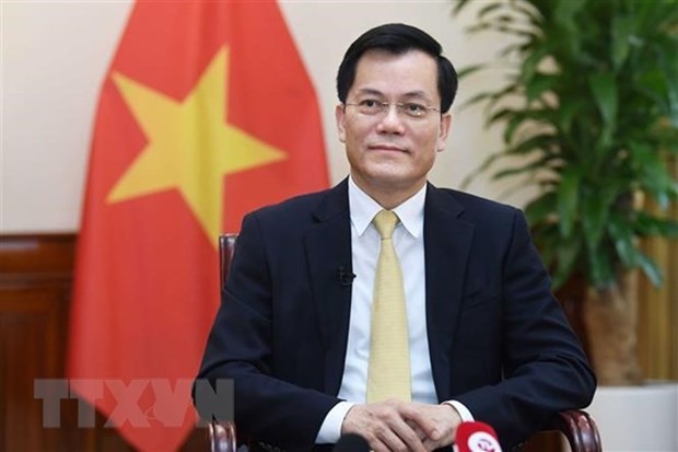 El viceministro de Relaciones Exteriores de Vietnam, Ha Kim Ngoc. (Foto: VNA)
