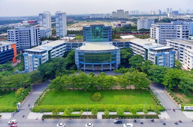 La Universidad Ton Duc Thang está incluida en el ranking. (Foto: VNA)